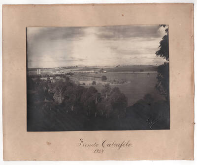 Vista general del fundo Calcufilo en 1927